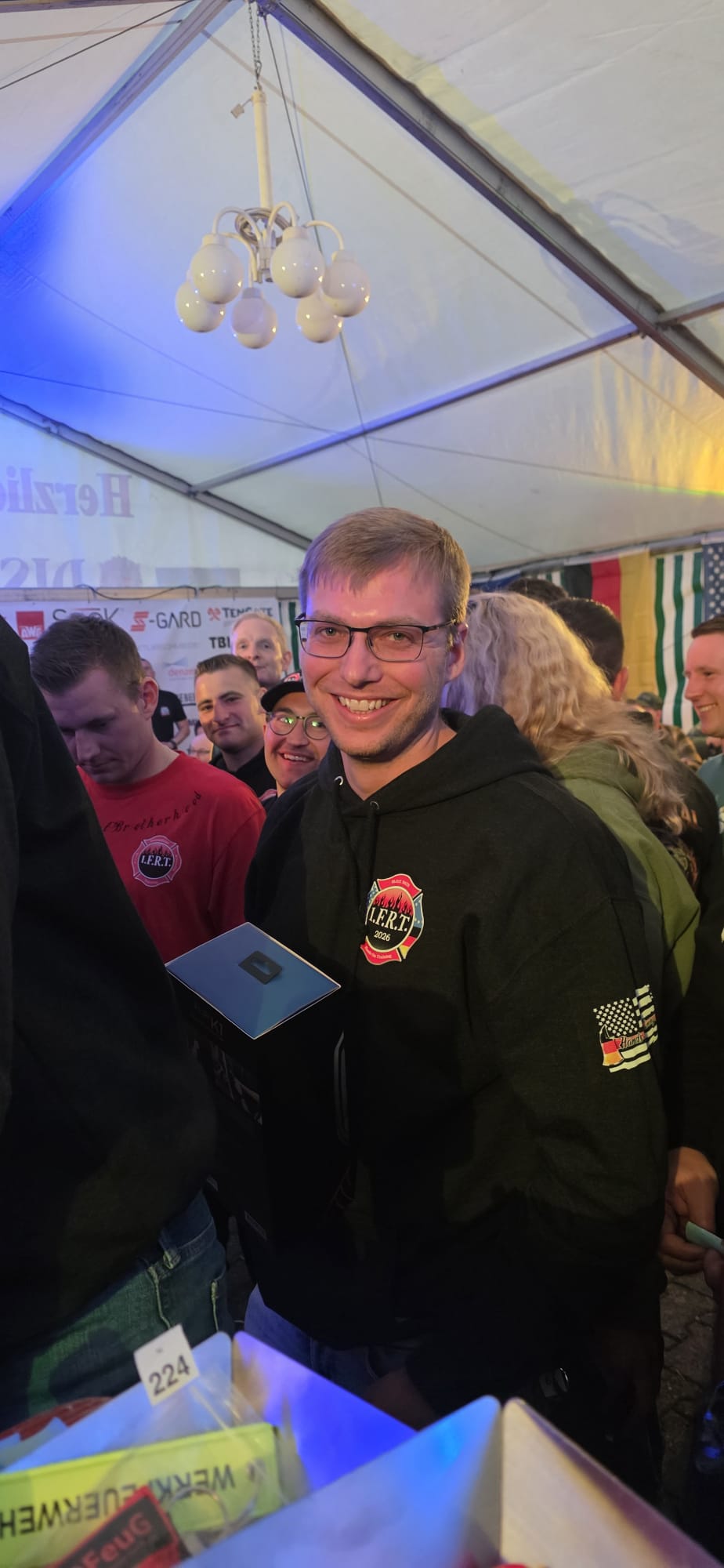 Gewinner mit Flir K1