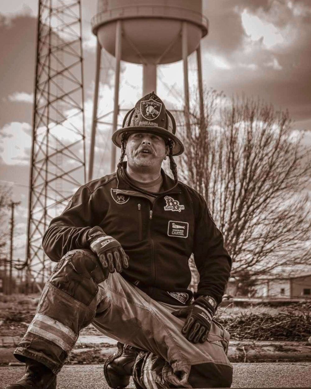 Battalion Chief Kyle Romagus