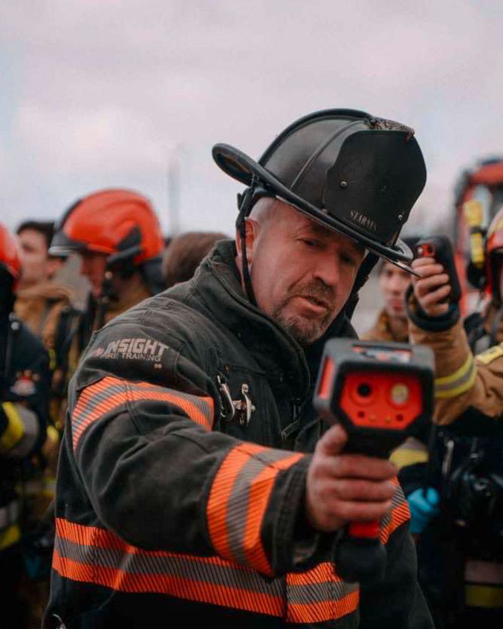 Feuerwehrexperte und Ausbilder Andy Starnes 