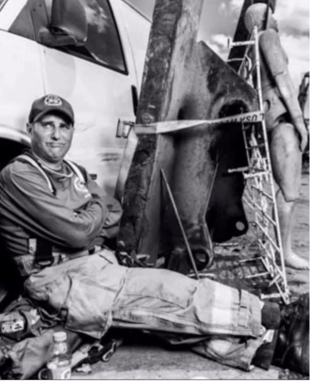 Spezialist für Technische Rettung und Ausbilder Timym Gleason